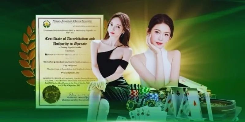 Các giấy phép hoạt động từ tổ chức thế giới